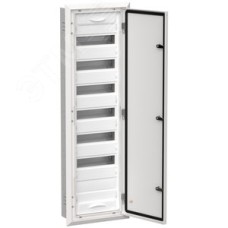 TITAN 5 Корпус металлический ЩРв-84 (1х84) 1130х365х130мм IP31 белый (одна дверь)