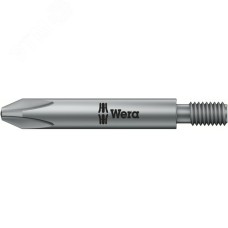 Бита 851/16 Z PH вязкая твердость хвостовик с резьбой 10/32 UNF PH 2X44.5 мм