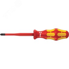 Отвертка диэлектрическая крестовая 165 iS PZ/S PlusMinus VDE с зауженным рабочим концом # 1X80 мм