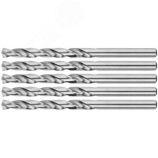Сверла по металлу HSS шлифованные, угол заточки 135град, 1,5X43 мм (10 шт.)