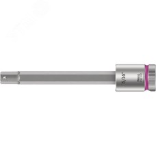 Головка торцевая 8740 B Hex-Plus HF Zyklop со вставкой под внутренний шестигранник DR 3/8 с функцией фиксации крепежа 5/16X100 мм