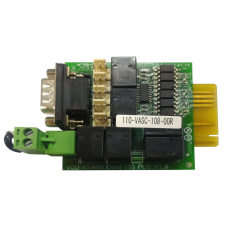 Релейная карта  POWERCOM AS400 mini, сухие контакты с гальванической развязкой, для ИБП серий MAS/MRT/MAC./ Powercom AS400 mini dry contact I/O card for MAS/MRT/MAC.