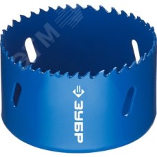 Коронка биметаллическая 76мм, быстрорежущая сталь