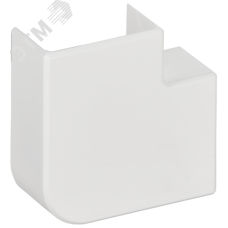 METRA MINI Поворот на 90град 24х14мм белый