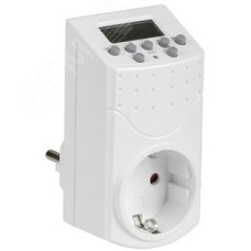 РТЭ-1 Розетка-таймер электр. 1мин 7дн 140on/off 16А IP20