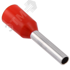 Наконечник НШВИ 1,0-08 1мм2 с изолированным фланцем (100шт/упак) GENERICA
