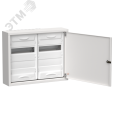 TITAN 5 Корпус металлический ЩРн-48 (2х24) 460х570х140мм IP31 белый (одна дверь) IEK