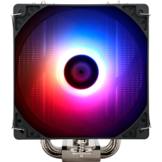 Кулер для процессора/ CPU Cooler Thermalright Burst Assasin 120 ARGB (4-pin PWM, 154mm, Ni/CU, 6x6mm, ARGB, 1x120mm, 66.17CFM, 25.6dBA, 1550RPM, S: 1700, 1200, 115X, AM5, AM4)