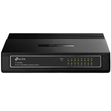 Коммутатор/ 16-port 10/100M Desktop Switch,16 10/100M RJ45 ports, Plastic case