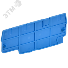 ARMAFIX Заглушка EPCX4-3 BU для колодки клеммной CP/CX4-3 синяя IEK
