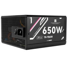 Блок питания 650W/ Power Supply Thermalright, 650W 80+ Bronze (ATX, 3.0, Full modular, 1x24(20+4)pin, 2xCPU 8(4+4)pin, 4xPCIe*2 8(6+2)pin, 3xSATA3, 3xMOLEX4pin, Active, 120x120mm, 150x140x86mm, APFC, black)