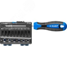 Отвертка-битодержатель с насадками