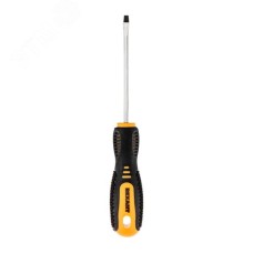 Отвертка шлицевая SL3х75 мм, двухкомпонентная рукоятка