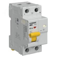 Устройство защиты от дугового пробоя 1P+N 63A