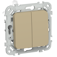 FLITE Выключатель жалюзи с блокировкой 10А ВЖ42-2-0-ФлХ хаки IEK