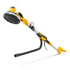 Машина бесщеточная шлифовальная для стен жираф d225 мм, 500 Вт, подсветка, кейс