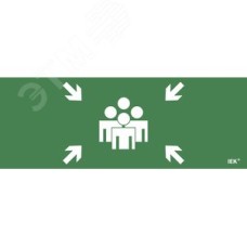 Этикетка самоклеящаяся 350х130 мм ''Место сбора''