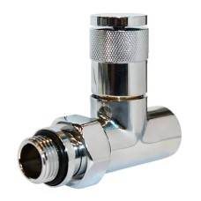 Вентиль ручной регулировки Royal Thermo PIANO (хром), 1/2" прямой