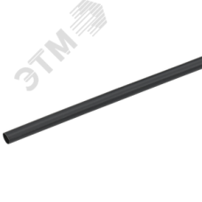 Трубка термоусадочная ТТУ 6/3 черная 1м GENERICA