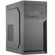 Корпус с блоком питания 500Вт./ Case Foxline FL-702, mATX, 1x5.25EXT, 1x3.5EXT, 2x3.5INT, 2xUSB2.0, HDA, w/o FAN, w/500W ATX PSU, w/1.2m EU pwr cord