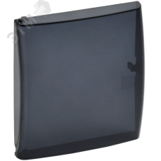Дверца для корпуса пластикового КМПн-4 IP41 черная прозрачная TEKFOR Mini