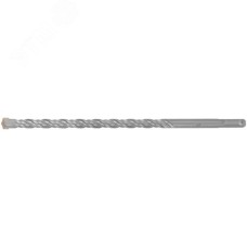 Бур по бетону SDS PLUS, Профи, W-образная вставка, двойная спираль, 12 х 260 мм