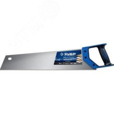 Ножовка по дереву (пила) Молния-ЛАМИНАТОР 500 мм, 11TPI, 3D зуб, для ламинир, деревянных, пластиковых панелей, подоконников и труб