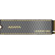 Твердотельный накопитель/ ADATA SSD LEGEND 860, 1000GB, M.2(22x80mm), NVMe 1.4, PCIe Gen 4x4, 3D NAND, R/W 6000/4000MB/s, IOPs н.д./н.д., TBW 320, DWPD 0.2 (5 лет)
