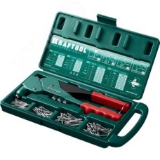 Литой поворотный заклепочник 360° в кейсе, 2.4 - 4.8 мм, RX-7