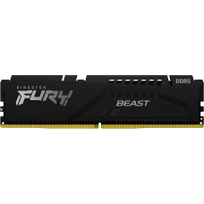 Память оперативная/ Kingston 32GB 5200MT/s DDR5 CL40 DIMM FURY Beast Black