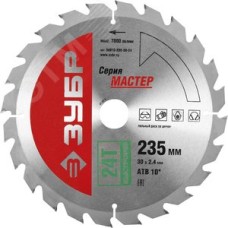 Диск пильный по дереву 235x30мм 24Т Быстрый рез