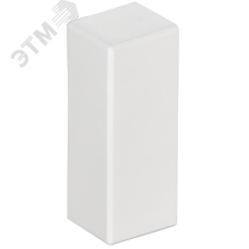 METRA MINI Заглушка 40х16мм белая