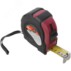 Рулетка прорезиненный корпус ''Мастер'' 7.5 м x 25 мм