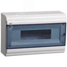 Щит распределительный навесной ЩРн-П-12 пластиковый прозрачная дверь IP41 PRIME