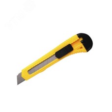 Нож с сегментированным лезвием 18 мм пластик