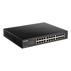 Коммутатор/ DGS-1100-24PV2 EasySmart L2 Switch 24х1000Base-T (12х1000Base-T PoE), PoE Budget 100W