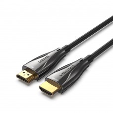 Кабель Vention оптический HDMI v2.1 19M/19M - 20м. Черный