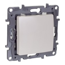 Выключатель 1-клавишный 10АХ перекрестный слоновая кость ETIKA