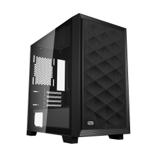 Корпус без блока питания/ Case PCCooler C3D310 BK, Mini-Tower, TG, Mesh, no fans, 2xUSB-A 3.0, mATX, mITX Black