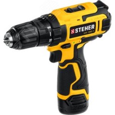 Дрель-шуруповерт 12 В, 30 Нм, 1 АКБ (2 Ач), кейс