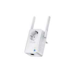 Усилитель Wi-Fi/ 300Mbps Wireless N Wall Plugged Range Extender with AC Passthrough, 2.4GHz, 802.11n/g/b, 2 fixed Antennas
