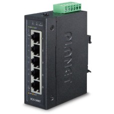 IGS-500T индустриальный неуправляемый коммутатор/ IGS-500T IP30 Compact size 5-Port 10/100/1000T Gigabit Ethernet Switch (-40~75 degrees C)