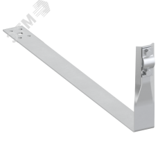 Держатель проводника круглого 6-10 мм черепичная кровля L 380 мм алюминий