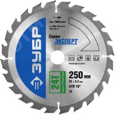 Диск пильный по дереву, 250x32мм 24Т, Быстрорез