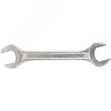 Ключ рожковый, цинковое покрытие 17х19 мм