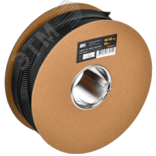 Оплетка кабельная 40-50мм полиэстер 50м черная IEK