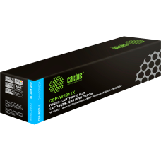 -/ Картридж лазерный Cactus CSP-W2211X 207X голубой (2450стр.) для HP M255/MFP M282/M283