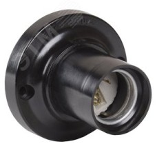 Патрон потолочный карболитовый Пкб27-04-К21 Е27 черный стикер на изделии