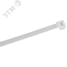 Хомут P6.6 стандартный белый 7.6х220мм 100шт/упак IEK