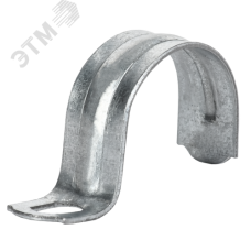 ELASTA Скоба металлическая однолапковая d=19-20мм с крепежным отверстием 8х6 IEK